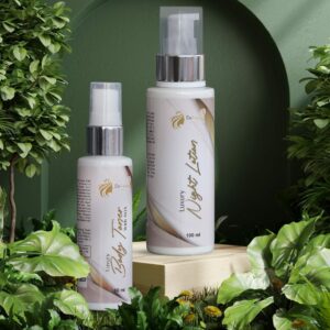 devalista night lotion + body toner